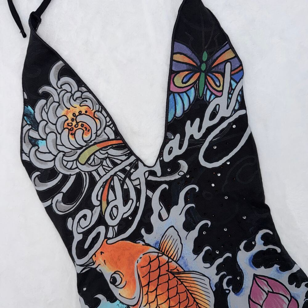 SOLD OUT ( not available) Ed Hardy x Bershka Dress (Size M) - Picture 3 of 9